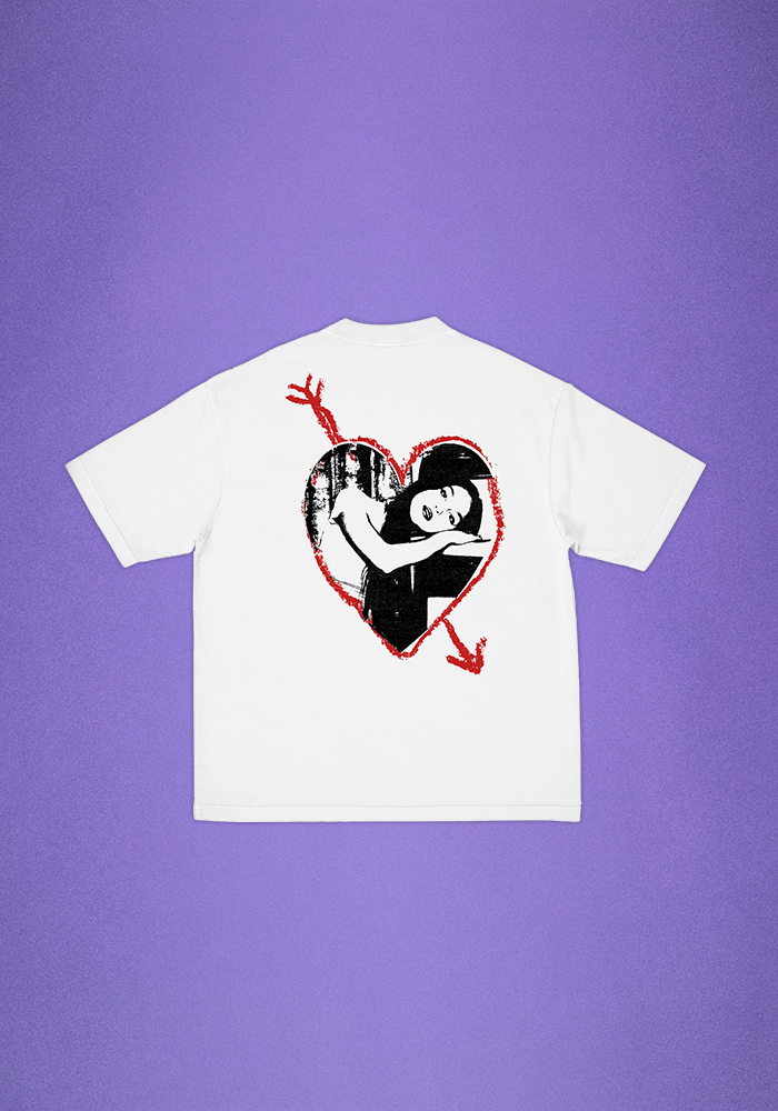 Supreme 2025 heart tee