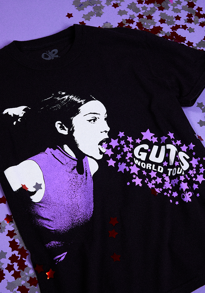 Olivia Rodrigo オリヴィアロドリゴ Guts Tour Tシャツ | 洋楽 Olivia Rodrigo オリヴィアロドリゴ Guts Tour Tシャツ | 洋楽
