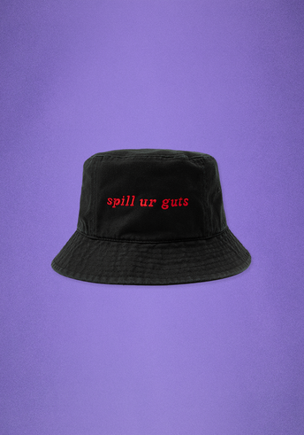 spill ur GUTS bucket hat